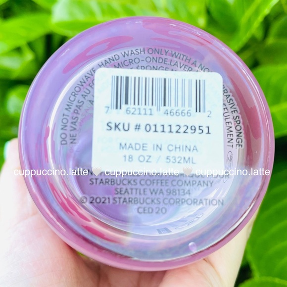 🐯LAST ONE💖Starbucks 2021 Pink Cheetah Leopard Glass Cold Cup Tumbler - Picture 5 of 5